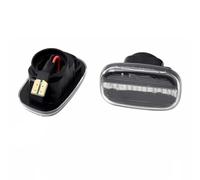 Compatible con Toyota para Caldina para ZT24 2002-2007 para Carina E para T19 1992-1997 Lámpara De Panel De Luz De Señal De Giro Fluida con Marcador Lateral Dinámico Señal de Giro dinámica(White)