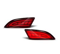 Compatible Con Toyota Para Camry 2015-2016 Luces De Freno Y Luces Intermitentes Dinámicas Reflectores Parachoques Trasero Accesorios Coche. Reflectors para Parachoques