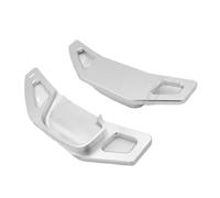 Compatible Con Toyota Para Camry Para Corolla Para RAV4 Para Crown Para Hybrid Pegatinas Para Palancas De Cambios Extensibles Del Volante Del Coche Levas cambio volante(Silver)