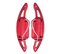 Compatible Con Toyota Para Camry Para Corolla Para RAV4 Volante De Coche Paleta De Cambio Extensión Decoración De Cambio De Marchas Levas de cambio del coche(Red)