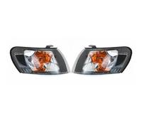 Compatible Con Toyota Para Corolla Para AE100 AE101 Para E100 1993 1994 1995 1996 1997 Conjunto De Luz De Esquina Luz Señal De Giro Del Parachoques Delantero Del Coche Conjunto Luces antiniebla(White)