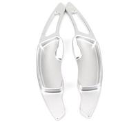 Compatible Con Toyota Para GT86 2012 2013 2014 2015 2016, Palanca De Cambios Interior Del Coche, Palanca De Cambios Del Volante, Pegatina Extensible Levas cambio volante(Silver)