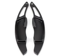 Compatible Con Toyota Para GT86 2012 2013 2014 2015 2016, Palanca De Cambios Interior Del Coche, Palanca De Cambios Del Volante, Pegatina Extensible Levas cambio volante(Negro)