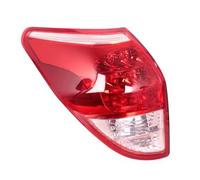 Compatible Con Toyota Para RAV4 2005-2008 Conjunto Luz Trasera Coche Parachoques Trasero Cubierta Lámpara Freno Carcasa Luz Trasera Accesorios Automóvil luces de matrícula(Left)