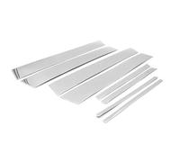 Compatible Con Toyota Para RAV4 Para XA40 2013 2014 2015 2016 2017 2018 Postes Pilar Coche Molduras Puerta Ventana Cromadas Pegatinas Exteriores Auto B Pilar Cubierta