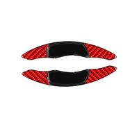 Compatible con Toyota para Scion para FR-s 2013 2014 2015 2016 2017 Palanca De Cambios Universal para Volante De Coche Paleta Cambio Volante(Carbon Fiber Red)