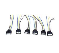 Compatible Con Toyota Para Solara 2004 2005 2006 L4 2.4l Bobina Encendido Conector Hembra Enchufe Arnés Cable Cable 4 Pines 90980-11885 Enchufe Arnés Conector(6 pieces)