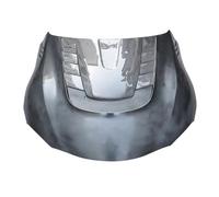 Compatible con Toyota SUPRA A90 MK5 2021UP, cubierta delantera de capó de motor de media fibra de carbono, sintonización automática