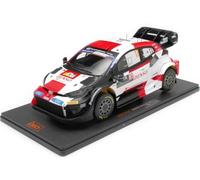Compatible con Toyota Yaris GR Rally1 Hybrid Nº17 Ogier/Landais Ganador Rally Safari 1:18 IXO Models 18RMC173A