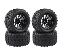 Compatible con Traxxas para Arrma para Redcat para HSP 1/10 RC Monster para Buggy Piezas Neumáticos 130 Mm Insertos Espuma Ruedas, Hexágono Interior De 12 Mm Piezas Coche RC