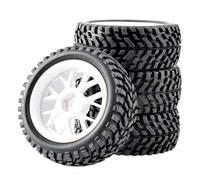 Compatible con Traxxas para HSP para Tamiya para HPI para Kyosho 1/10 RC Car On Road Wheels Drift Rims 75mm RC Neumáticos para On-Road Neumáticos Coche RC