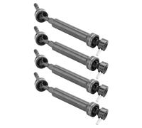 Compatible con Traxxas para Mini para EREVO para Summit para Slash 4WD 1/16 RC Car 4 Uds Ejes De Transmisión Delanteros Traseros De Acero Duro RC Eje Transmisión Coche