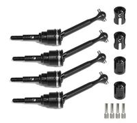 Compatible Con Traxxas Para Mini Para Maxx 1/16 RC, Piezas De Modificación De Actualización De Coche, Accesorios, Ejes De Transmisión CVD De Acero Inoxidable De 102MM Accesorios coches RC(Black)