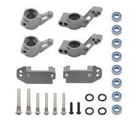 Compatible con Traxxas para Slash 2WD 1/10 RC Car Upgrade Parts Accesorios Delantero C para Asiento Copa De Dirección Delantera Eje Trasero para Kit De Asiento RC Accesorio del Coche