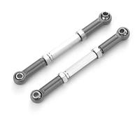 Compatible con Traxxas para Slash 4X4 1/16 RC Coche Pieza Mejorada 2 Uds Enlace De Dirección De Aleación De Aluminio Servo Enlace Conjunto De Varillas De Tracción Varilla Biela RC