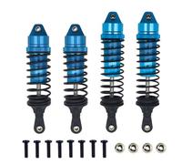Compatible Con Traxxas Para Slash 4x4 4WD 2WD Para Rustler Para VXL 1/10 RC Pieza De Coche Amortiguador Delantero Y Trasero De Aleación De Aluminio Ensamblado Amortiguador de automóvil(SKY BLUE)