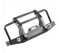 Compatible con Traxxas para TRX-4M 1/18 Piezas De Mejora para Coche Todoterreno Radiocontrolado Parachoques Delantero Metálico con Gancho De Remolque RC Accesorios Coches