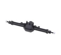 Compatible con Traxxas para Trx-4m 1/18 RC Crawler, Piezas De Repuesto De Plástico, Juego De Eje Delantero Y Trasero Completo con Soporte De Servo. Accesorios RC