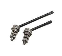 Compatible con TRAXXAS para TRX4 TRX6 2 Uds Eje Delantero De Acero Portal Drive Engranaje De Entrada CVD Eje De Transmisión 1/10 RC Crawler Piezas De Mejora RC Eje Transmisión Coche
