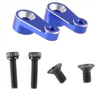 Compatible con Traxxas para TRX4M 1/18 Piezas De Mejora para Coche RC Crawler 2 Piezas De Repuesto, Brazo Servo De Metal De 25 Dientes, Bocina 9740 Piezas Coche RC