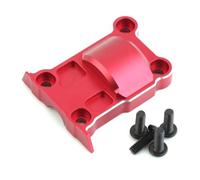 Compatible con Traxxas para X-maxx para Xmaxx para XRT 1/5 1/6 RC para Monster Truck Piezas De Mejora Accesorios Tapa De Palanca De Cambios Trasera De Metal Piezas Accesorio RC(Red)