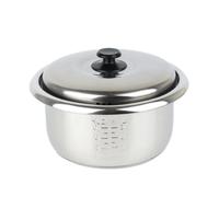 Compatible con Tristar RK-6111/RK-6126, recipiente interior grueso de acero inoxidable 304 de 1L for arrocera y multicocina