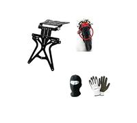 Compatible con Triumph Daytona 675 Porta MATRICULA Doble Ajuste para Moto Aero-X 90146 Universal HOMOLOGADO por LA UE Soporte MATRICULA Negro 270X190X35MM