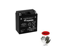 Compatible con Triumph Rocket 3 TFC 2460 2019-2020 BATERÍA YUASA YTX20CH-BS (SELLADA SUMINISTRADA) BATERÍAS 12V / 18AH para Motos ESPECÍFICAS 150X87X161MM