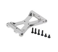 Compatible con TRX-4 1/10 Coche Trepador De Control Remoto, Accesorios, Servo Dirección Aleación Aluminio, Montaje Cruzado Trasero para Soporte Chasis Crossmember Maquetas