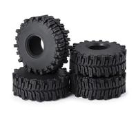 Compatible Con TRX4M Para Axial Para SCX24 Para FMS Para FCX24 1/18 1/24 RC Crawler Car Piezas 4 Piezas Neumáticos De Goma De 1,1 Pulgadas Neumáticos De Rueda 64 MM OD Accesorios coches RC(B)