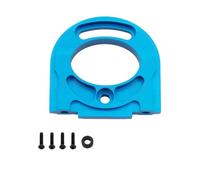 Compatible con TT02 TT-02 1/10 RC Piezas de actualización del automóvil Fit Universal TT02 Motor de Metal Montaje de acertijo Reemplazo del Mercado de Accesorios(Blue)