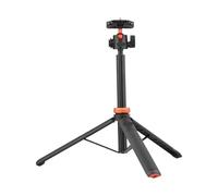 Compatible con UURIG, TP-02/TP-03 2 en 1 trípode/Palo Selfie con rótula de Bola Flexible, Altura máxima de 130 cm, conexión de Tornillo de 1/4" for cámara de teléfono Inteligente Vlog(UURIG TP-03)