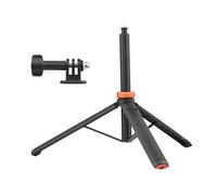 Compatible con UURIG, TP-02/TP-03 2 en 1 trípode/Palo Selfie con rótula de Bola Flexible, Altura máxima de 130 cm, conexión de Tornillo de 1/4" for cámara de teléfono Inteligente Vlog(UURIG TP-02)