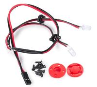 Compatible con Vanquish para Products para VS4-10 para Phoenix VPS09007 1/10 Coche Trepador De Control Remoto Piezas De Mejora Luz Faros Traseros Piezas Accesorio RC(Taillight)