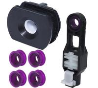 Compatible con Vauxhall Agila 2008-2014 Adaptador de Conector de Extremo de Palanca de Cambio Cables de selector de Marchas manuales de 5 velocidades Casquillo (1 Juego)