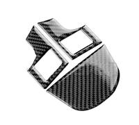 Compatible Con Vauxhall Para Opel Para Astra H MK5 2004 2005 2006 2007 2008 2009 2010 Pegatina Para Marco De Los Botones Del Volante Del Coche Decoración interiores(Negro)