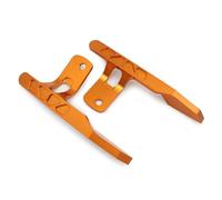 Compatible con Vespa Sprint Primavera 150 GTS GTV 300 310, reposabrazos de riel, pasamanos Trasero, Barra de Agarre, Estante de Carreras, manija Trasera(Orange)