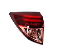 Compatible con Vezel para HR-V 2015 2016 2017 2018, luz trasera izquierda y derecha, intermitente, luz de freno y freno, conjunto de luces traseras automáticas. Piloto posterior(High-Outer Left)