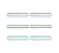 Compatible con Vileda, H2prO /, compatible con O-Cedar, H2prO Robot Aspirador, Trapos de mopa plana, trapos for limpieza de pisos del hogar, accesorios de repuesto(6pcs)