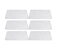 ,Compatible Con Vileda, Steam XXL/PlusXXL Reemplazo Lavable Almohadillas De Limpieza Profunda Reutilizables Paños De Microfibra Piezas De Accesorios For Limpiador De Vapor(6PCS)