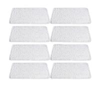 Compatible con Vileda Steam XXL/PlusXXL Repuestos lavables Almohadillas de limpieza profunda reutilizables Paños microfibra Accesorios for limpiadores a vapor(8PCS)