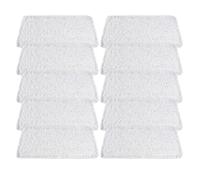 Compatible con Vileda Steam XXL/PlusXXL Repuestos lavables Almohadillas de limpieza profunda reutilizables Paños microfibra Accesorios for limpiadores a vapor(10Pcs)