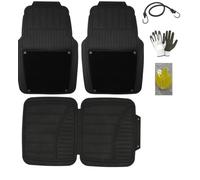 Compatible con Volkswagen Polo GTI 1.8 3p. BlueMotion Technology ALFOMBRAS DE Goma DE PVC DE Doble Estilo+Base Antideslizante EXTRAÍBLE con Puntos, ESTABLES Y SEGURAS