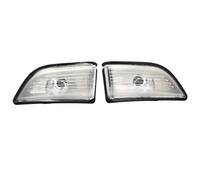 Compatible Con Volvo Para XC60 2009 2010 2011 2012 2013 Accesorios Para Coche Espejo Retrovisor Luz De Señal De Giro Cubierta De Lámpara Sin Bombilla Luz Indicadora de Giro(2PCS left and right)