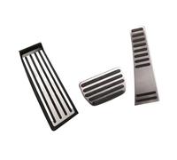 Compatible Con Volvo Para XC90 2015-2019 2020 2021 2022 2023 2024 2025 Embellecedor Placa Del Pedal Reposapiés Pedal Freno Del Acelerador Del Automóvil Decoración interiores(Size 3pcs)