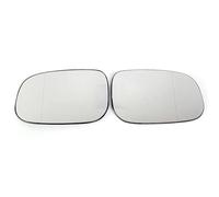 Compatible Con VOLVO S40 C30 V50 S60 C70 S80 2006 2007 2008 2009 30762571 30762572 Cristal De Espejo Retrovisor Gran Angular Calefactable Para Coche Cristal Espejo Retrovisor(Left and right)