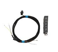 Compatible Con VW Golf 7 MK7 ESP Modo APAGADO Patrón De Conducción OPS Asistencia De Estacionamiento TPMS Botón De Interruptor De Monitoreo De Presión De Neumáticos 5GG927238E ( Color : Left ad cable