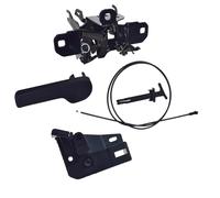 Compatible con VW Golf, GTI, Rabbit y CC para el Soporte del Cable de la manija de liberación del pestillo del capó 1J0823509C