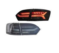 Compatible con VW Jetta Mk6 Sagitar 2011-2014. Kit de mejora de luces traseras LED dinámicas estilo Audi. Incluye herramientas y accesorios.(Black one set)