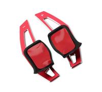 Compatible Con VW Para Beetle 2013 2014 2015 2016 Para Touran Para Touareg Para Eos Extensión De Levas Del Volante Cubierta Embellecedora De Las Levas De Cambio Levas cambio volante(Rojo)